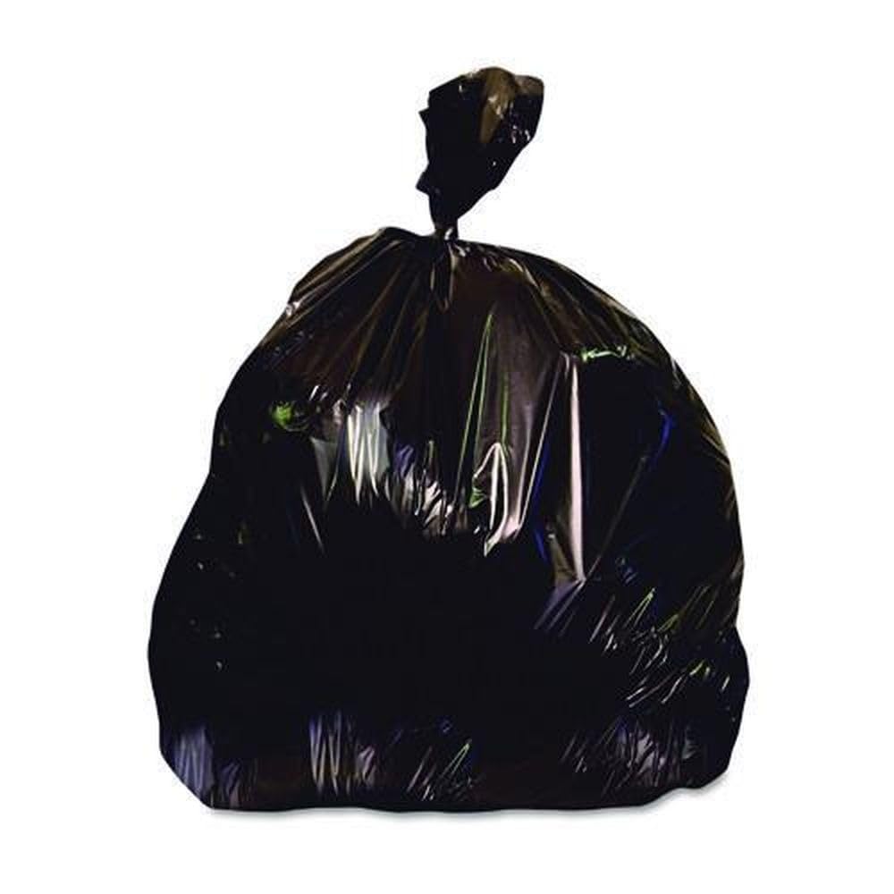 Z8048VKR01 Heritage High-Density Coreless Liners, 40-45 gal, 16 mic, 40 x 48, Black, 25/PK, 10 PK/CT