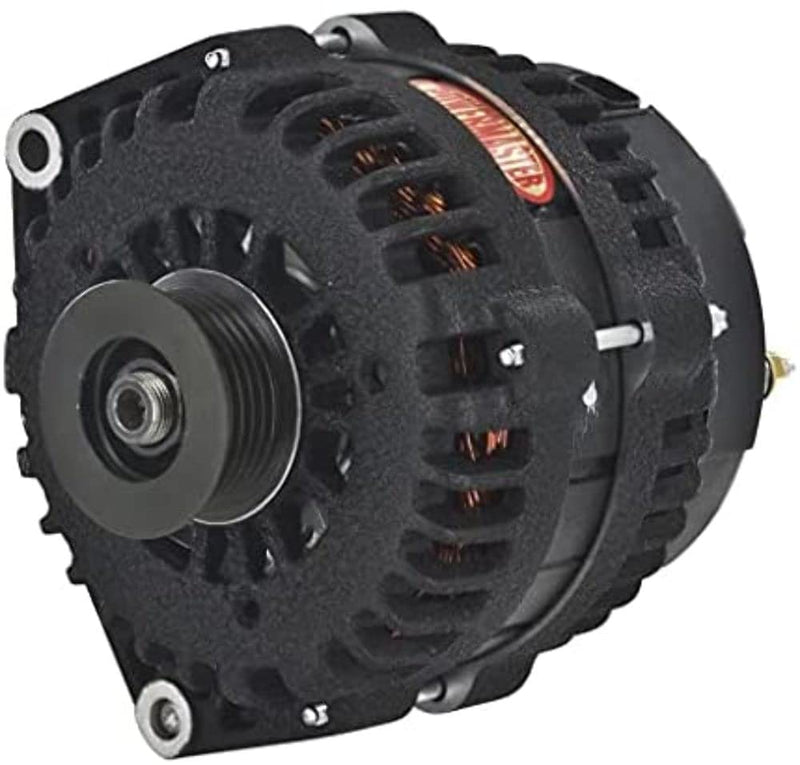 Alt Powermaster GM Diesel Blk Wrinkle 220A 6 grv
