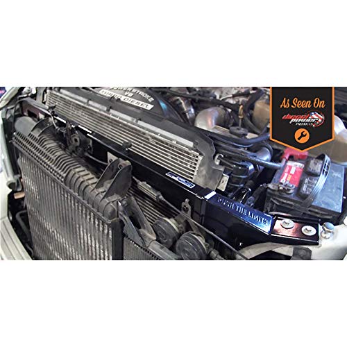 Mishimoto Upper Support Bar MMUS-F2D-08 Fits Ford 6.4 Powerstroke 2008-2010 Stealth Black
