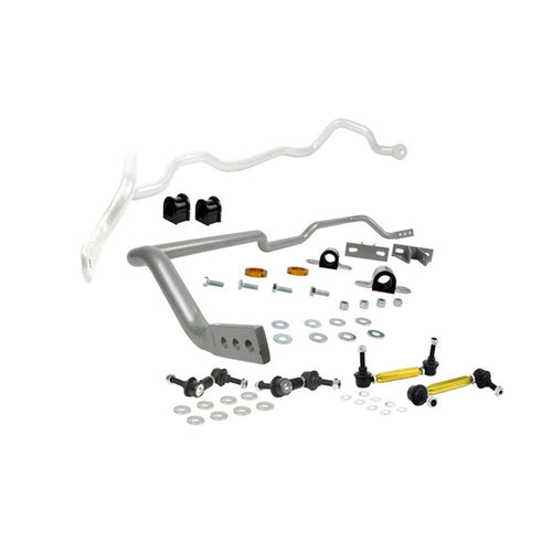 Whiteline Front and Rear Suspension Stabilizer Bar Kit BMK009M Compatible with 03-08 Lancer