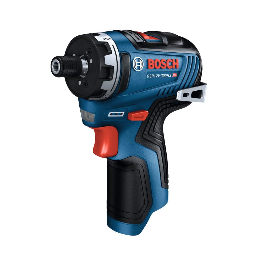 12V Max Bosch GSR12V-300HXN Brushless 1/4 In. Hex Two-Speed Screwdriver (Bare Tool)