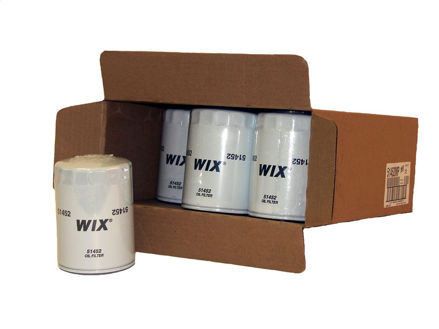 WIX Heavy Duty 51452MP Spin-On Lube Filter, 12 Pack