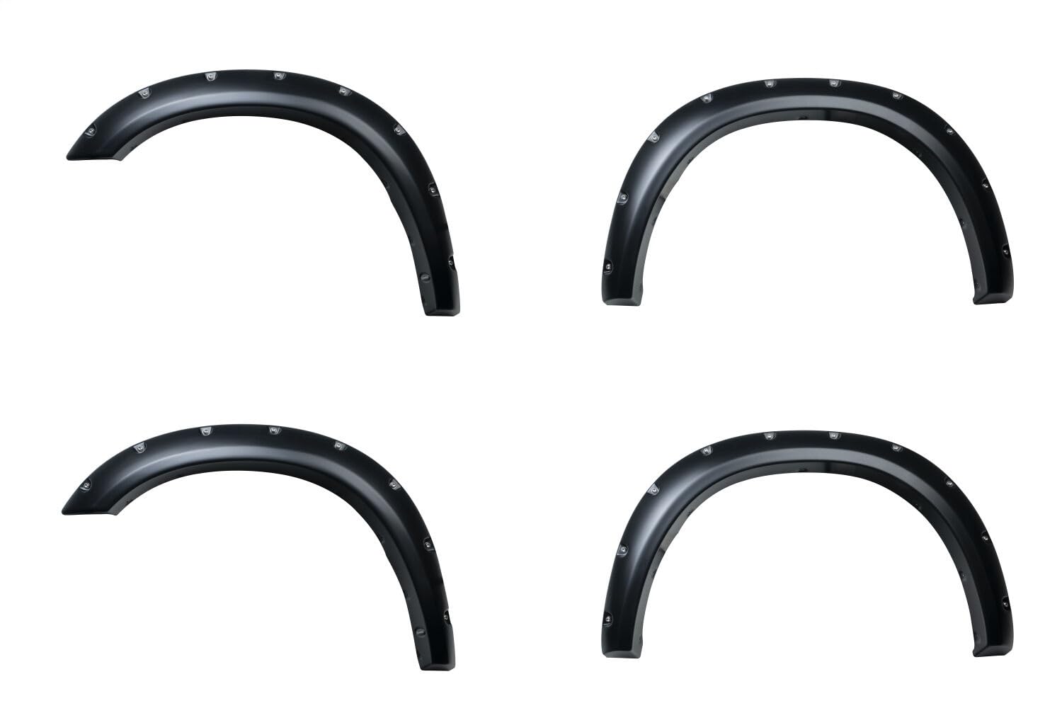 Fender Flares Husky Liners Pocket Style | Fits 2019-2026 Ram 2500; 2019-2026 Ram 3500 | Front & Rear, 4-pcs. Black | 2805930