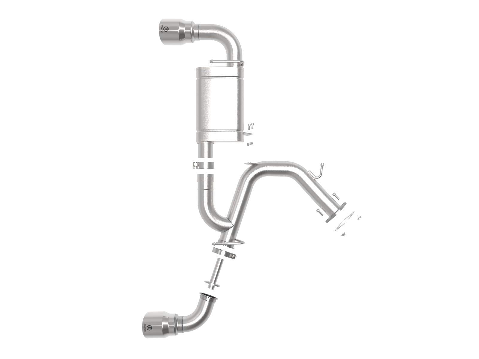 Takeda aFe Power 49-37009-P Axle-Back Exhaust System