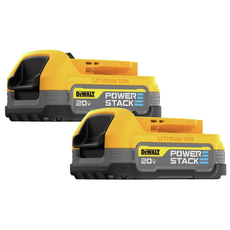 20V MAX DEWALT POWERSTACK Lithium Ion Battery 2 Pack (DCBP034-2)