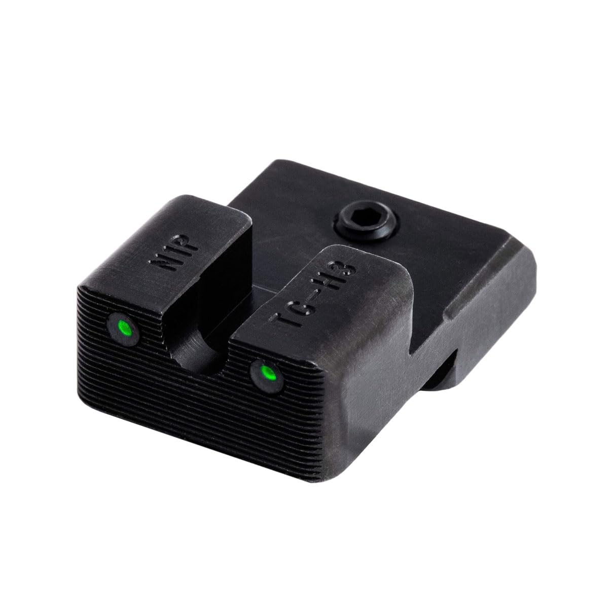 TRUGLO Tritium Pro Night Sights Handgun, Compatible with 1911 270/450 Handguns | Compact Gun Sights with Daylight White Dots, Night Tritium Dots & White Focus Lock Front Ring