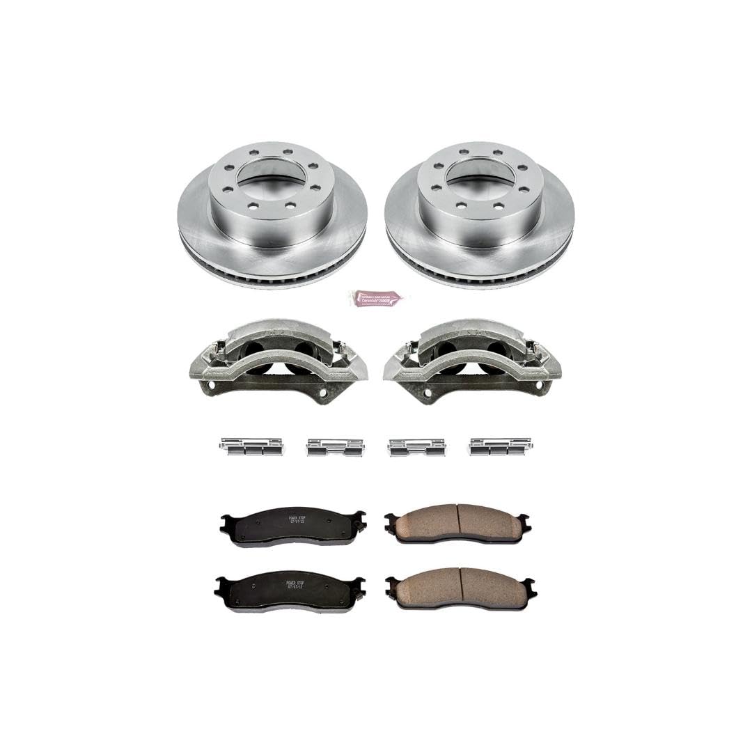 Power Stop 1-Click KCOE2203 Autospecialty Brake Kit with Calipers OE Replacement