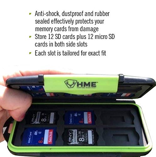 SD Memory Card Storage Case HME Polymer