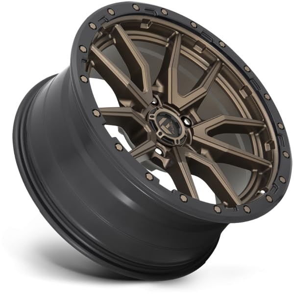 D681 REBEL FUEL OFF-ROAD 17X9, 5X5.0, 5.04, 1mm MATTE BRONZE BLACK BEAD RING - D68117907550
