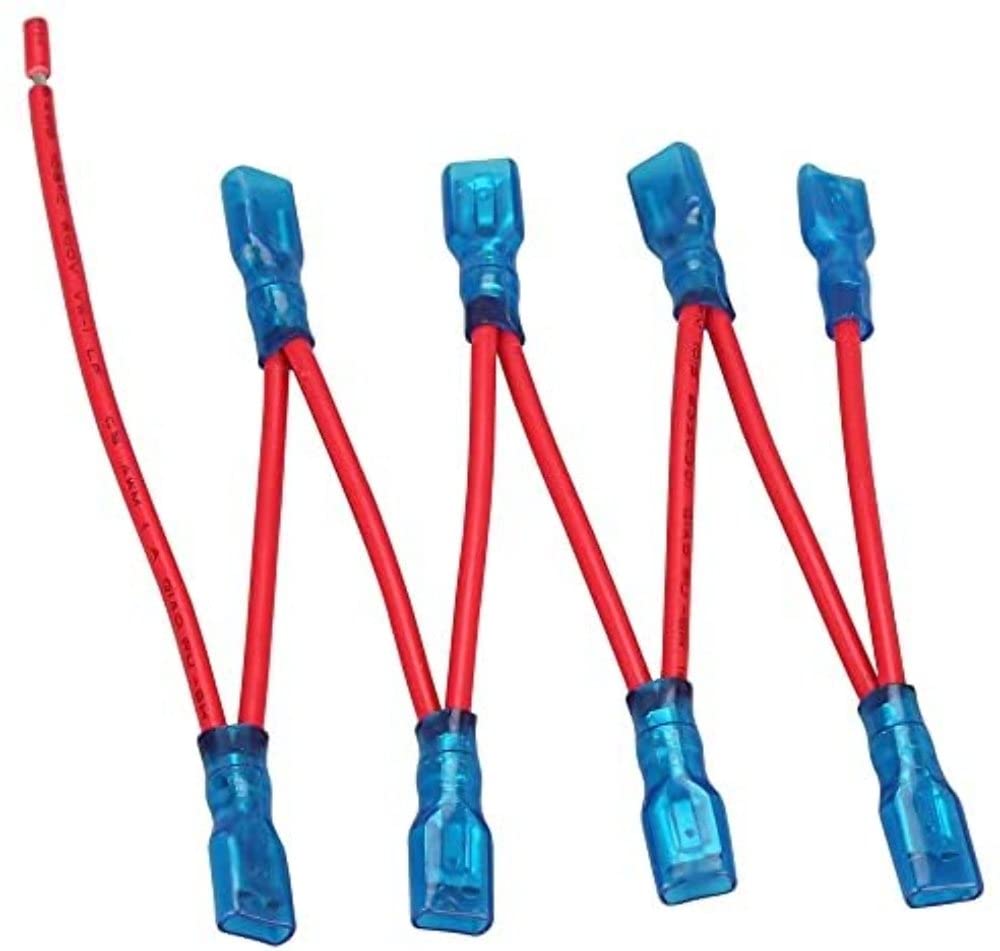 Multi Spade Bulldog Winch 25054- Switch Wire x 8, Red