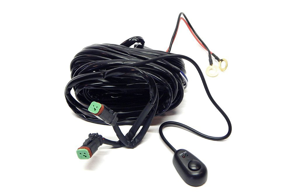 Light Bar Harness/Switch Southern Truck DT Connector Dual Plug 79903