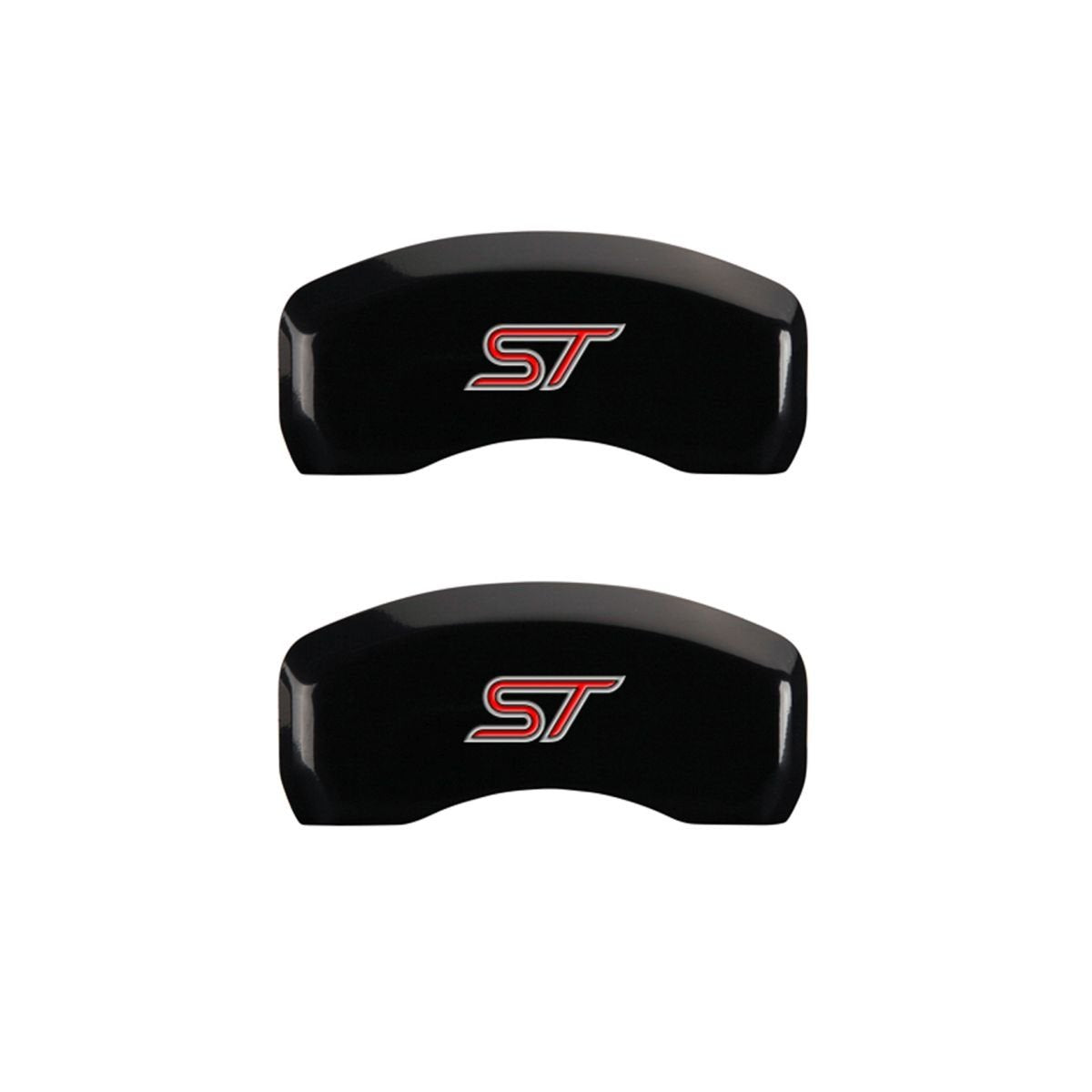Black MGP Caliper Covers 10231SST1BK Caliper Cover