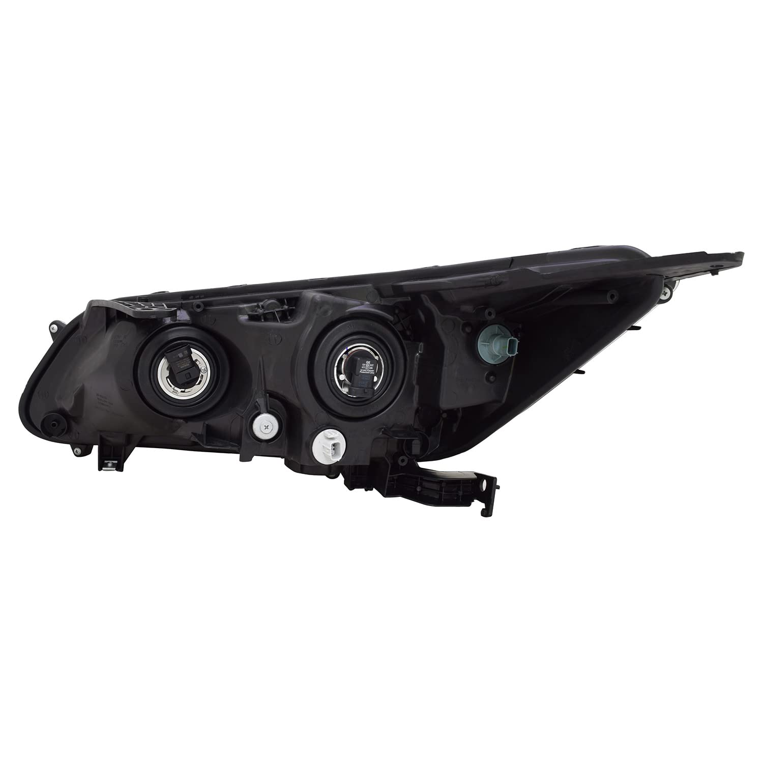 Right TYC Headlight Assembly Compatible with 2013-2015 Honda Accord