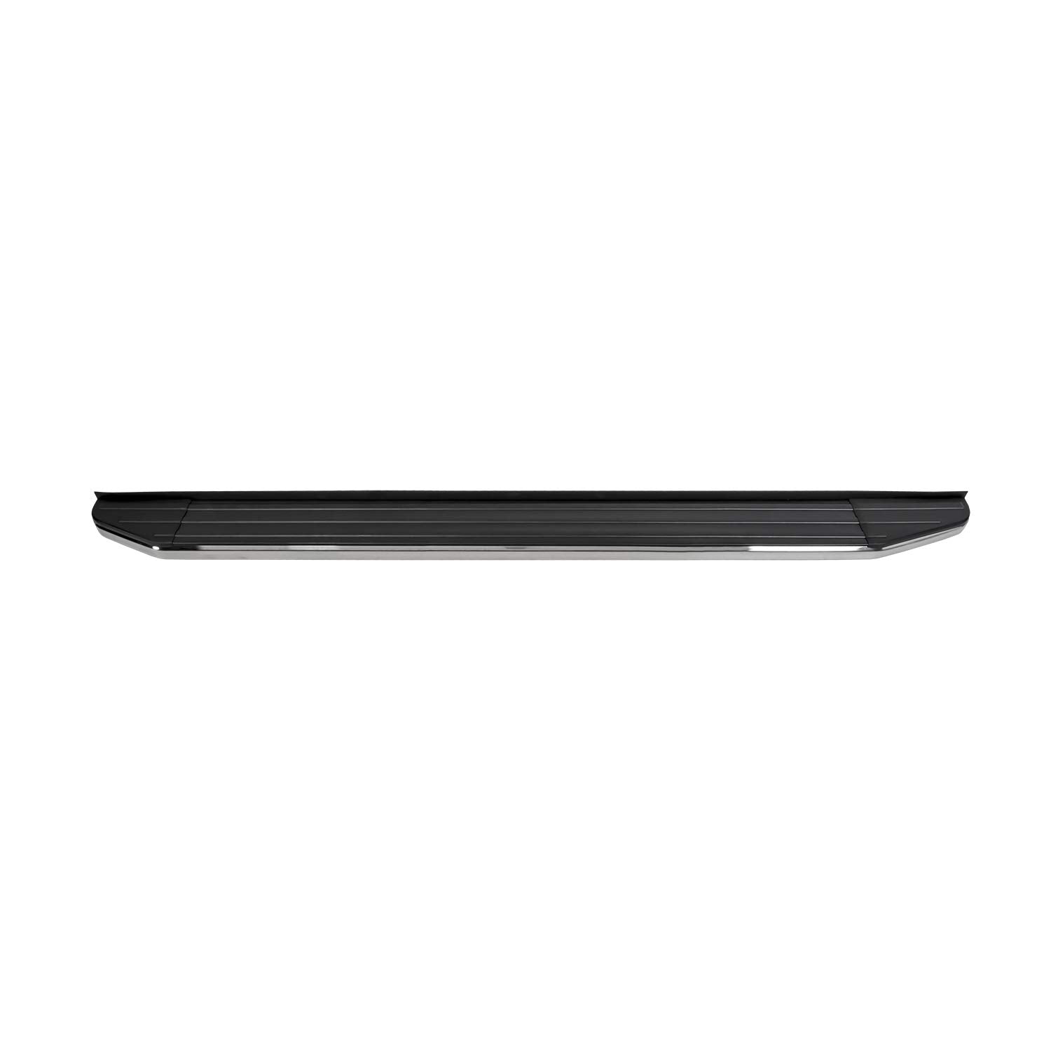 TrailFX Running Board R0003RB Fits Ford Explorer 2011-2019 Black 72 Inch Extruded Aluminum with Stainless Steel Trim, 200 lb Capacity Set of 2 Side Steps
