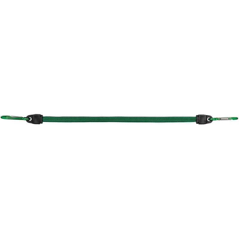 W1452 Performance Tool 18-Inch Flat Bungee w/ Carabiner - Heavy-Duty, Secure and Versatile Bungee Cord for Home, Automotive and Outdoor Use