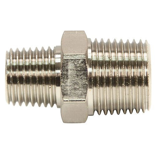 Reducer VIAIR Fitting, 3/8" M NPT to 1/4" M NPT, P/N 92840