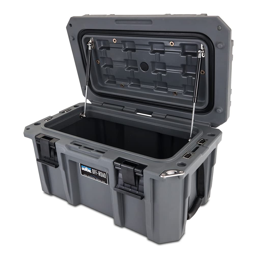 Borne Off-Road Mishimoto Hard Case, 53 Quarts, Gunship Gray