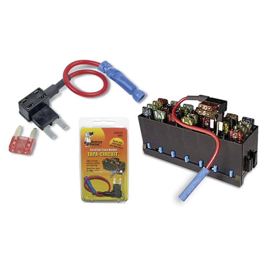 30103 Battery Doctor - Tapa-Circuit for ATM Mini Fuse Blocks - Lot of 12
