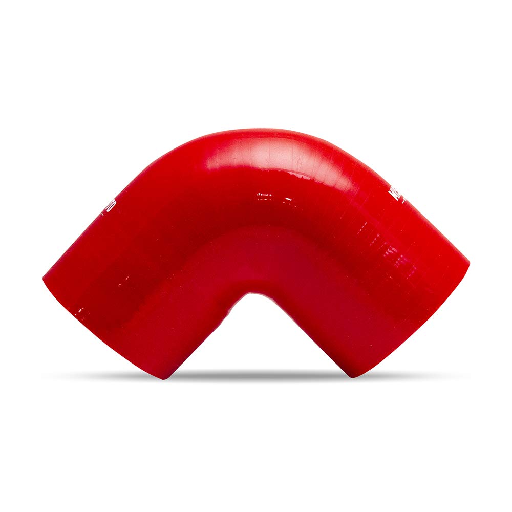 90 Degree Mishimoto 3.0" Coupler, Red