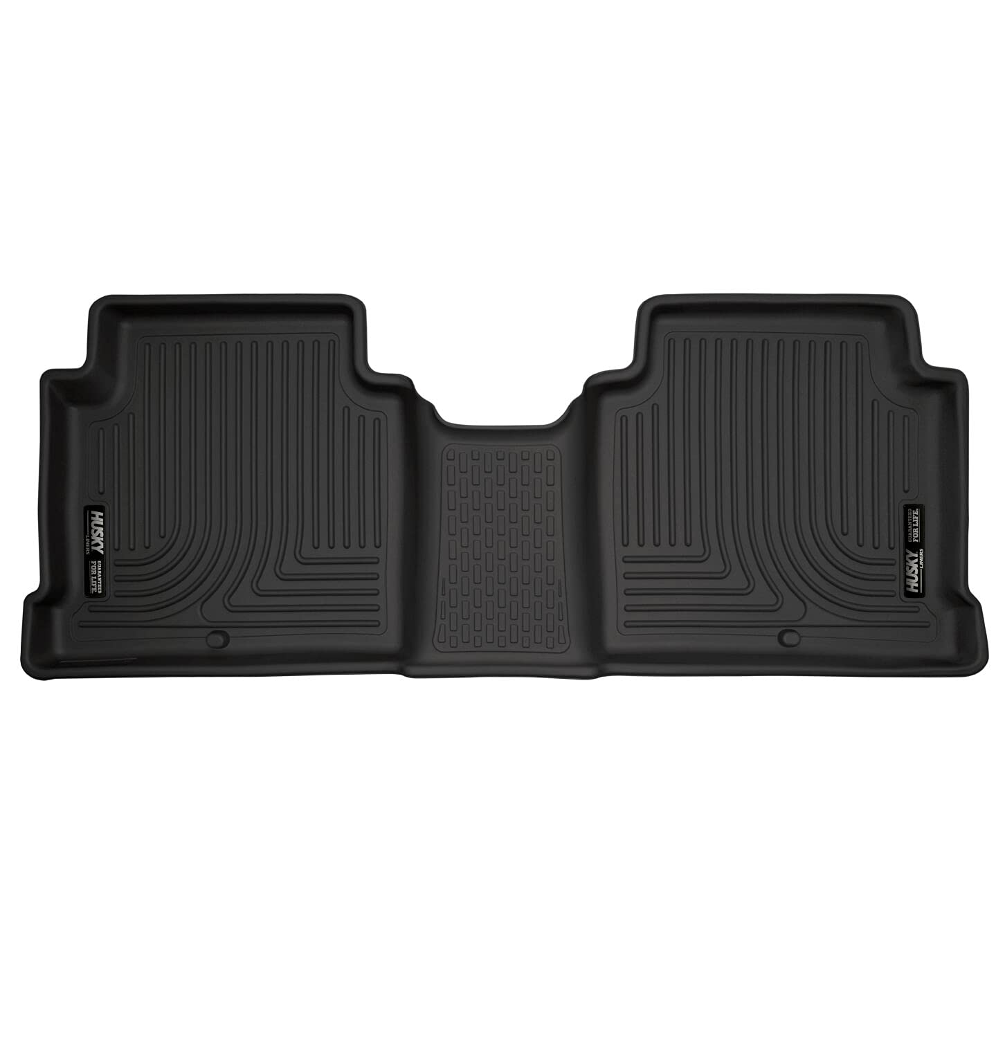 Husky Liners Floor Mats X-act Contour | Fits 2015-2019 Hyundai Sonata, 2016-2020 Kia Optima | 2nd Row, 2-pc Black - 55721