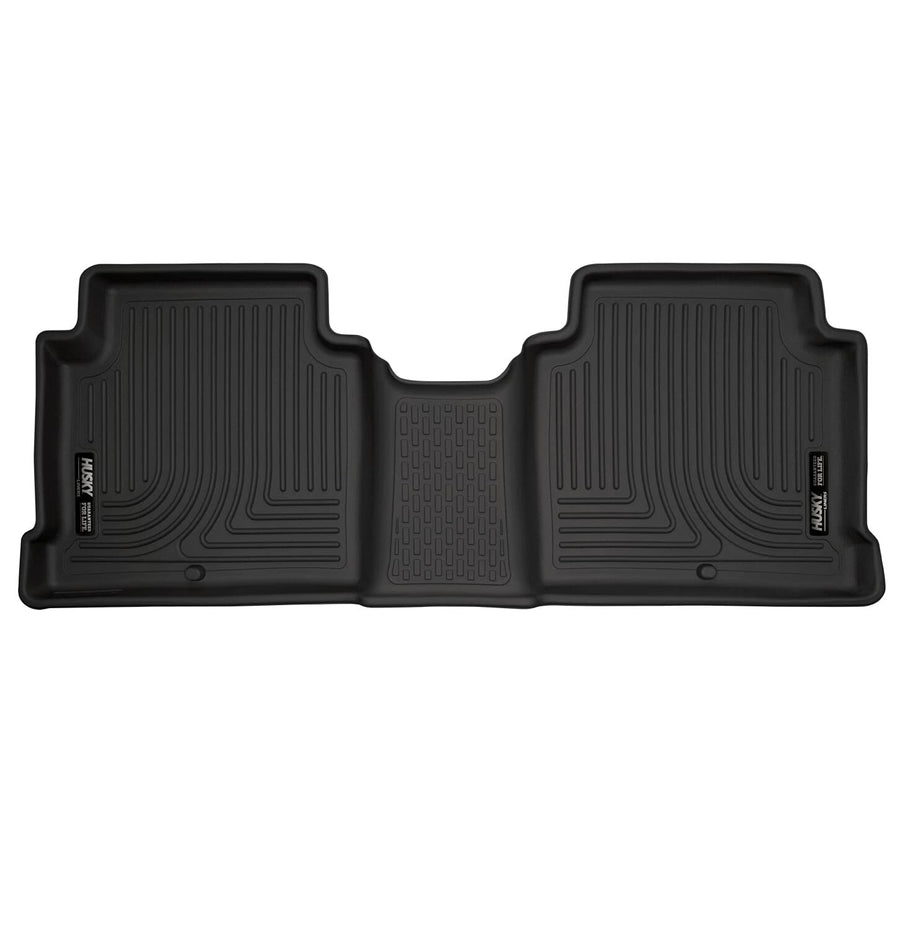 Husky Liners Floor Mats X-act Contour | Fits 2015-2019 Hyundai Sonata, 2016-2020 Kia Optima | 2nd Row, 2-pc Black - 55721