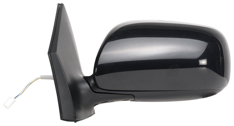 Mirror Driver Side for Toyota Corolla US Built, PTM Cover, Foldaway; Toyota Corolla Japan Built, PTM Cover, Foldaway, Power