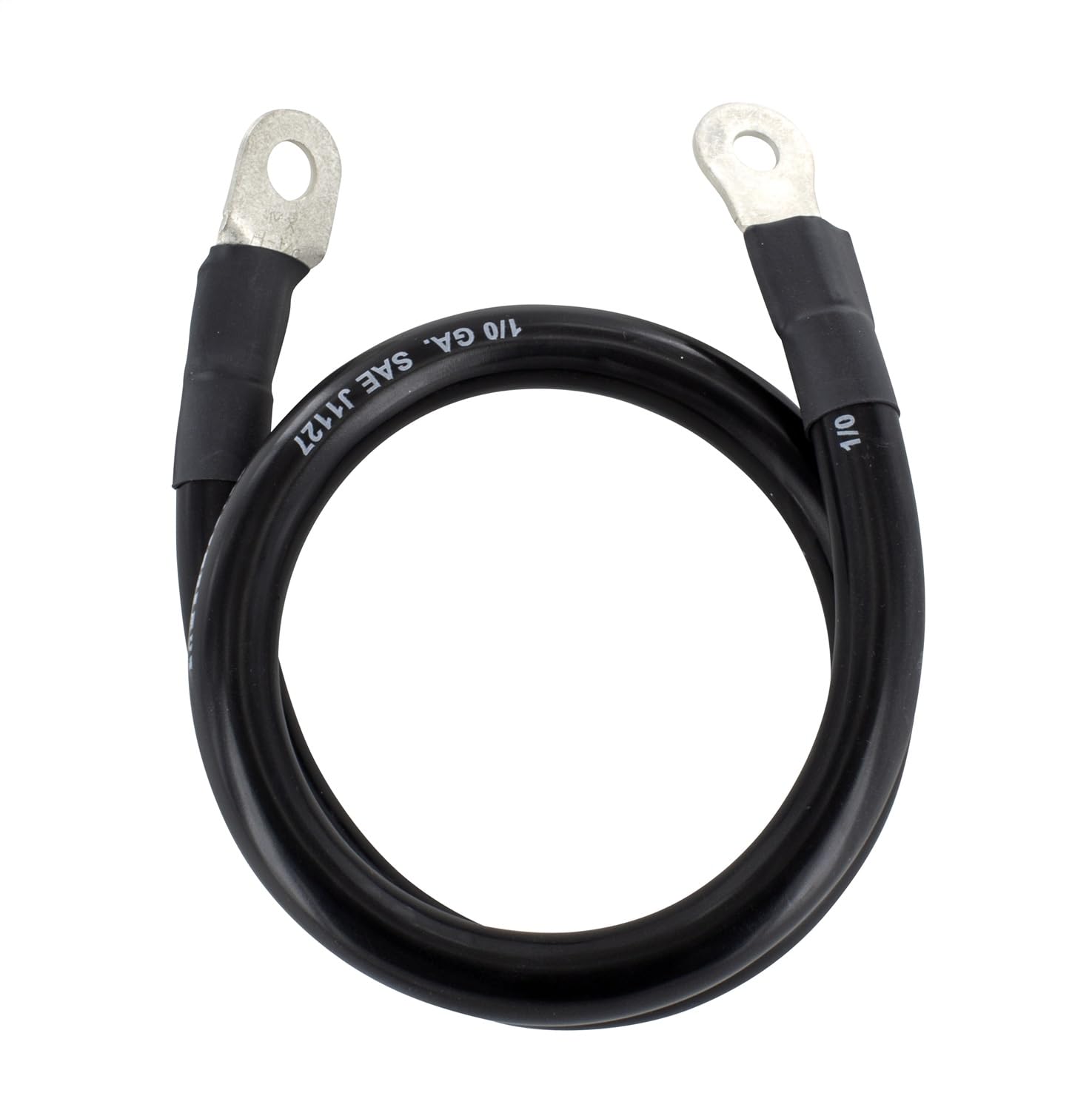1-702 Powermaster Alt Ground Wire 0g 2 ft 5/16 & 1/4 Eyelet