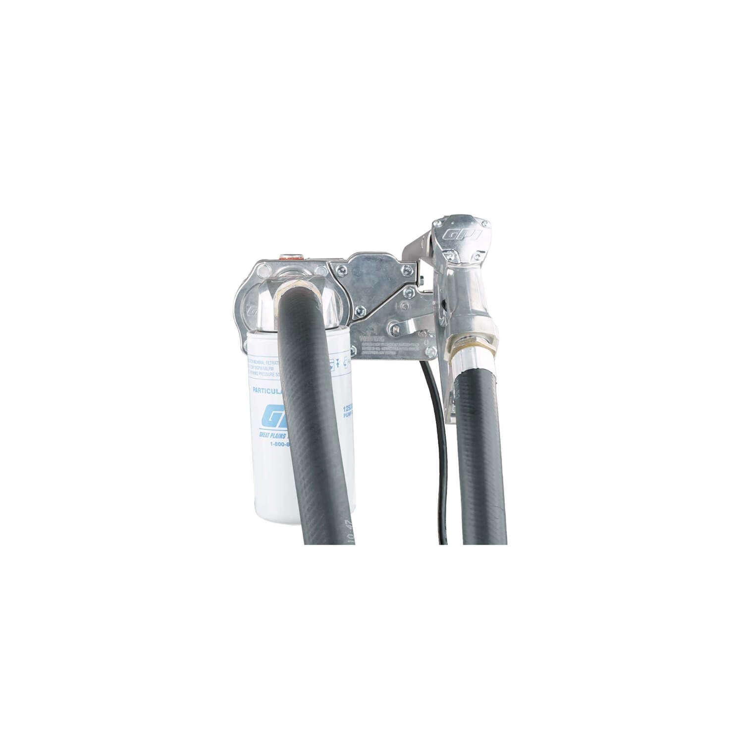 M-180 Series GPI Fuel Transfer Pump, Manual Shut-off Unleaded Nozzle with Filter Kit, 18 GPM, 12 Volt (110612-01)