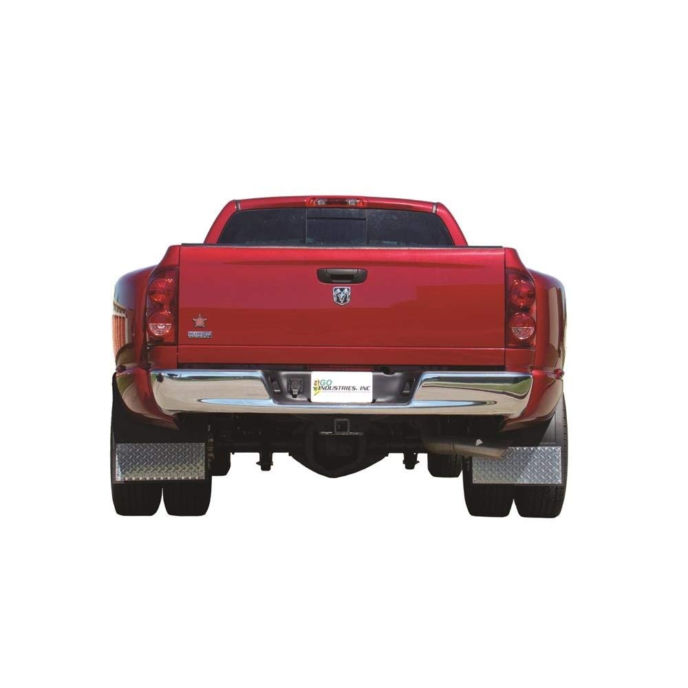 D70764SET Go Industries Dim Mud Flap Set 03, Red