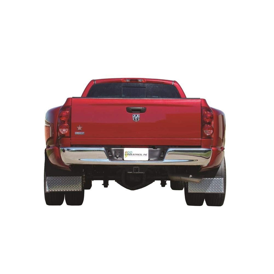 D70764SET Go Industries Dim Mud Flap Set 03, Red