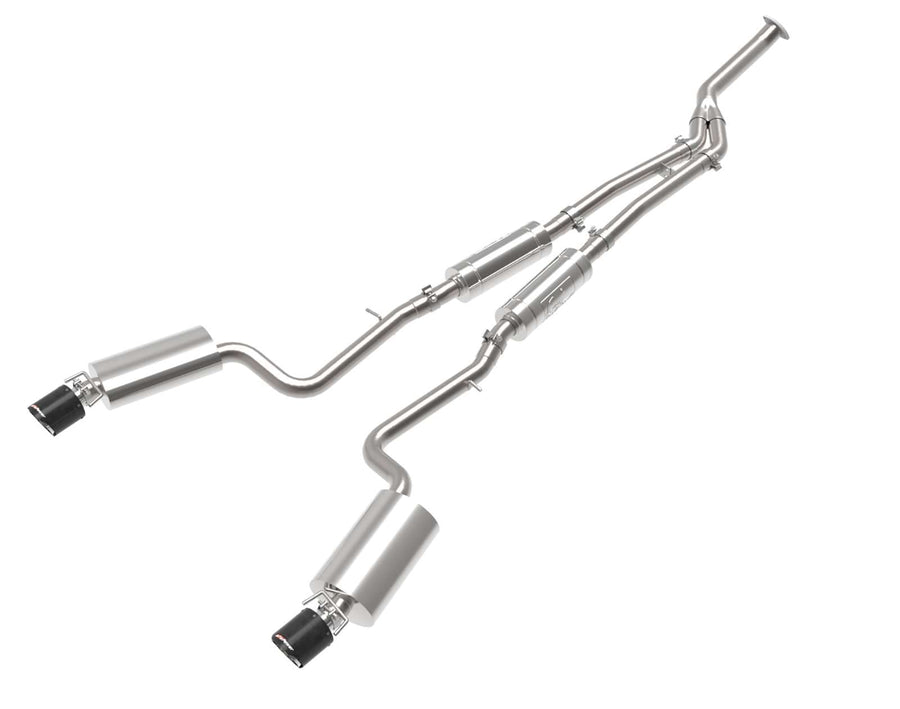 aFe Power 304 Stainless Steel Takeda Cat-Back Exhaust System 3 IN to 2-1/2 IN Fit Lexus IS200t 16-17 L4-2.0L (t) 49-36059-C