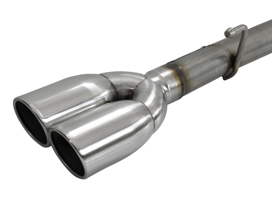 Gemini XV aFe POWER 49-34139-P Cat-Back Exhaust System w/Cut-Out, 3" 304 Stainless Steel, Polished Tips, for 2019-2021 GM Trucks