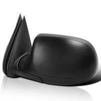 Left Driver Side Spec-D Tuning Black Manual Mirror Compatible with 1999-2002 Chevy Silverado