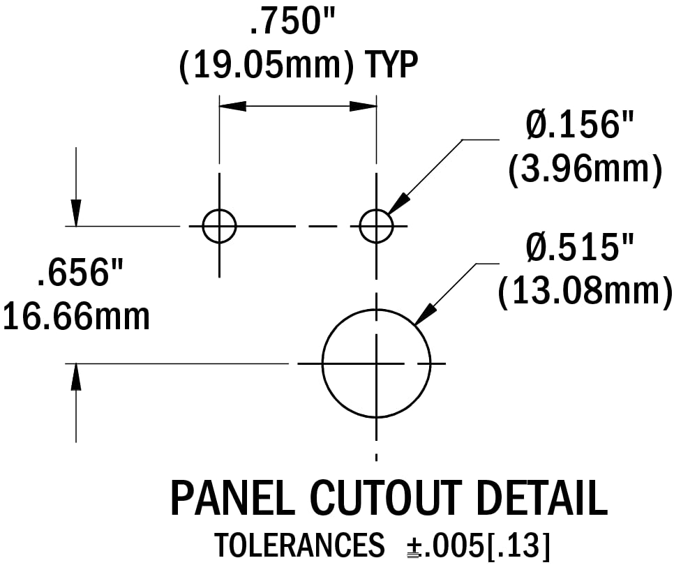 7317BSS Blue Sea Systems Circuit Breaker A2toggle 50a Milspe