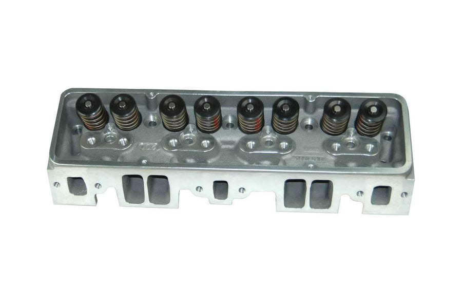 SHP Dart Cylinder Head, Assembled, 2.020/1.600 in Valve, 200 cc Intake, 64 cc Chamber, 1.437 in Springs, Straight Plug, Aluminum