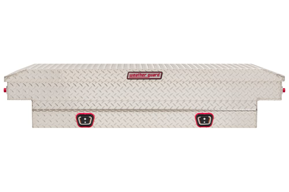 Saddle Truck Weather Guard Tool Box Aluminum Compact Clear