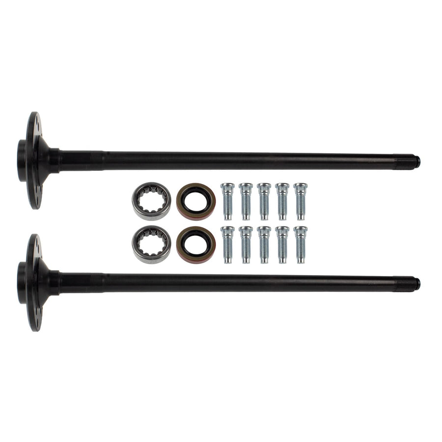 Drive Axle Shaft Assembly TEN Factory MG22134 For Dana 35, 30 Spline Rear Axle Kit, Fits For 1990–2006 Jeep YJ/TJ/Cherokee/Grand Cherokee/Wrangler - Replaces OEM Alloy USA 12134, G2 Axle 962049230