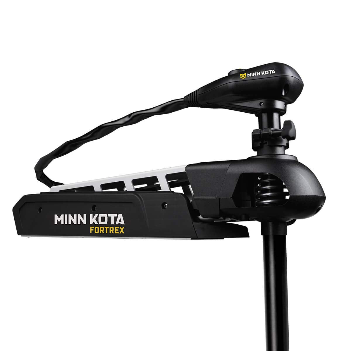 Minn Kota Bow-Mount Fortrex Electric Trolling Motor with Dual Spectrum Chirp Sonar – 80 Lb. Thrust, 52 in. Shaft, Freshwater