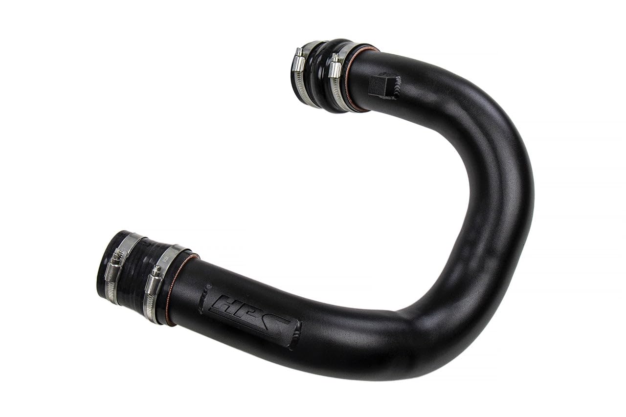 HPS Intercooler Charge Pipe Kit Black Cold Side Extension Compatible for 2018-2022 Honda Accord 2.0L Turbo, 17-136WB