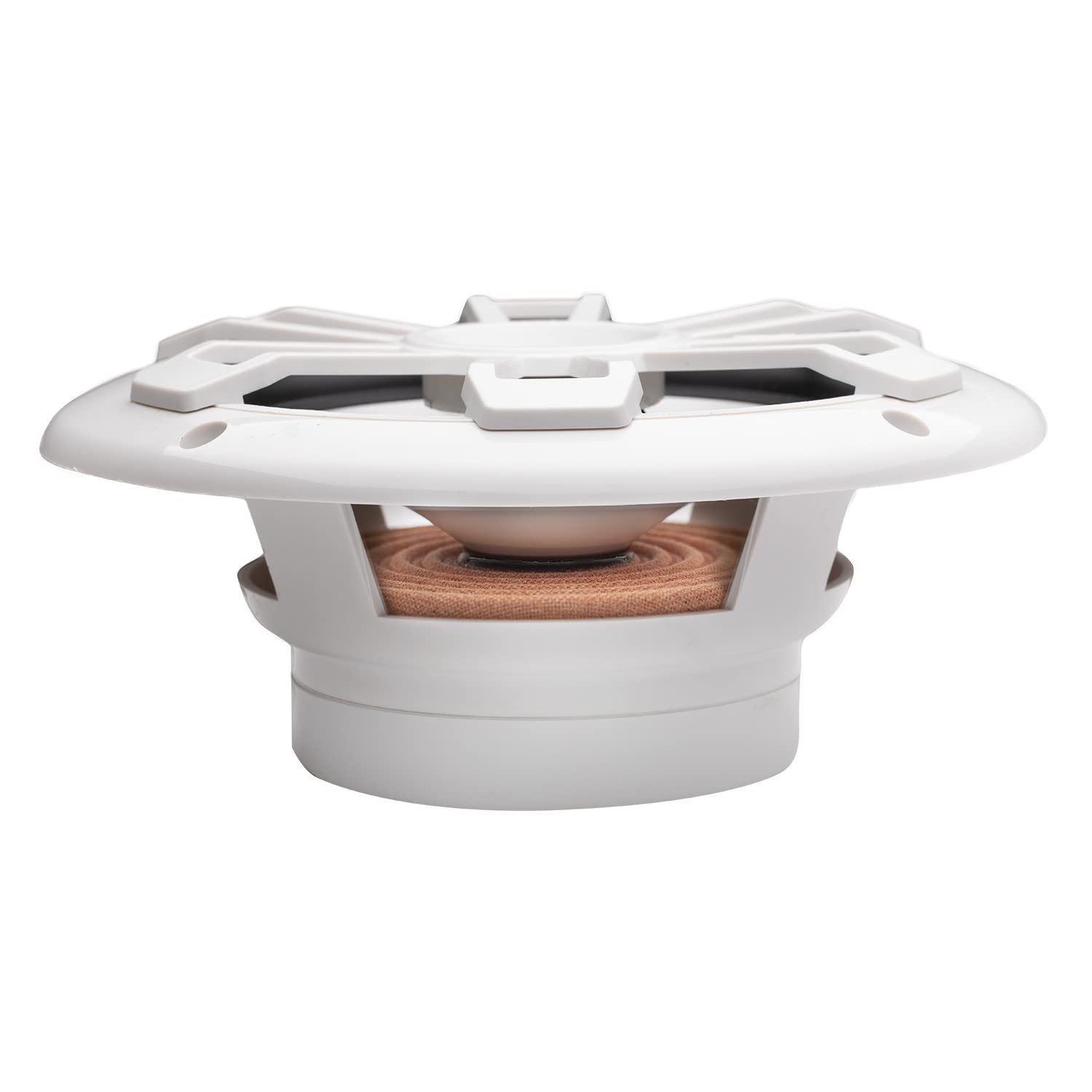 Marine Boat Speakers MB Quart with Bluetooth Source Unit (White) – 6.5 Inch, 160 Watt Each, Marine Grade Waterproof, LCD Display, Set of 2 Speakers