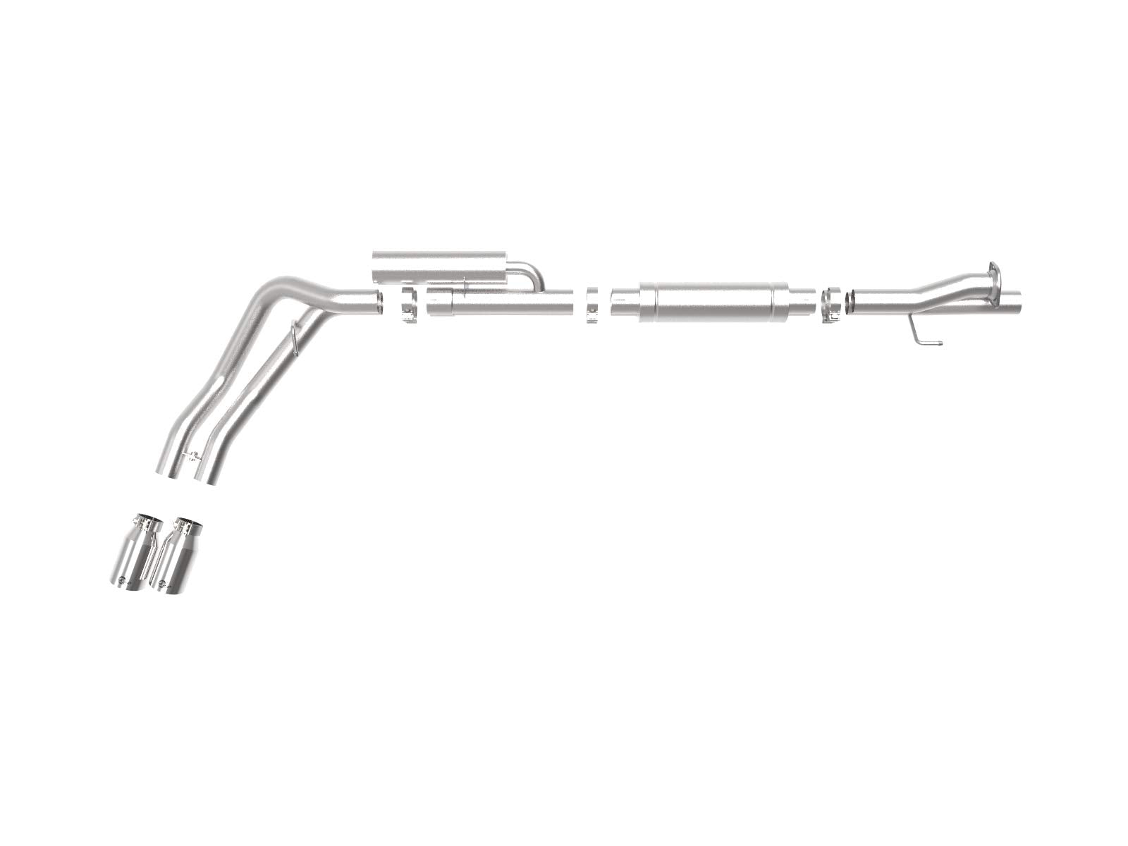 Rebel Series aFe Power 49-43117-P Cat-Back Exhaust System for Ford F-250/F-350
