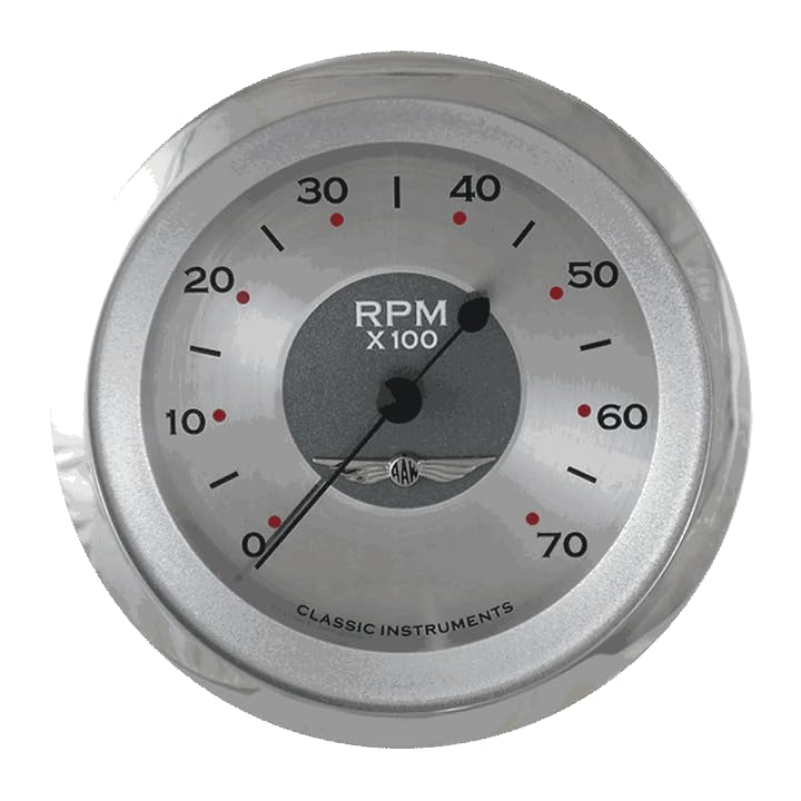 AW70SLC Classic Instruments All American 3In Tachometer 7000 RPM
