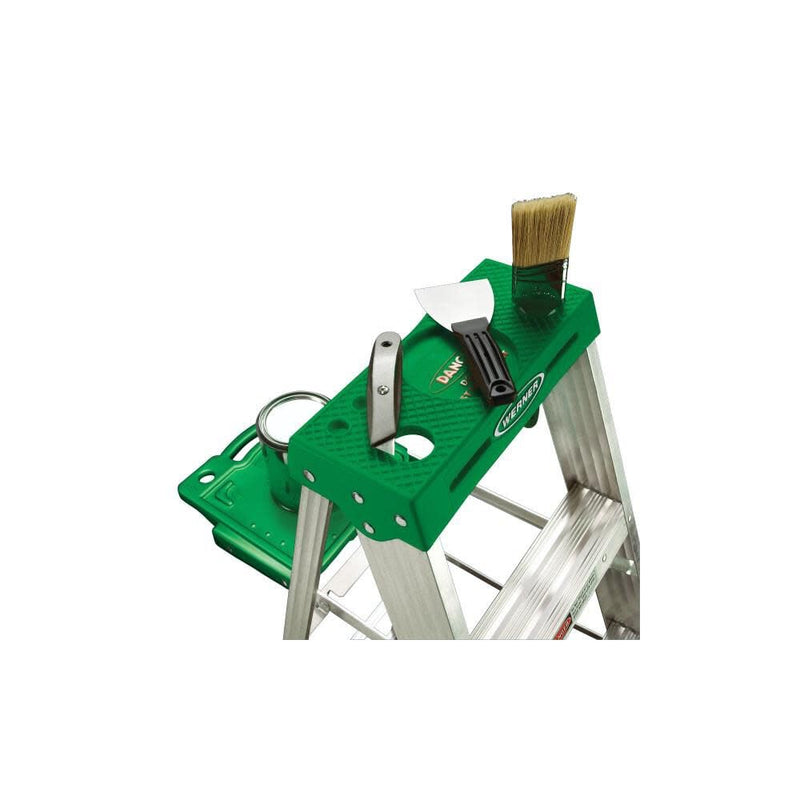 354 Werner stepladders, 4 feet, Green,red