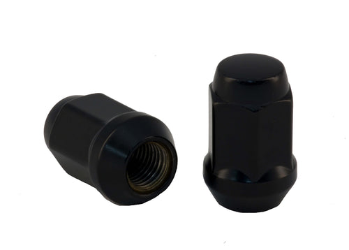 Rocket Racing Wheels 12mm C1707B 1.5 Bulge Acorn Lug Nut Black 3/4 Hex