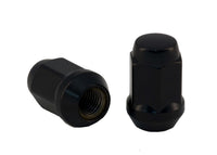 1/2 Bulge Acorn Lug Nut Rocket Racing Wheels C1704B Black 3/4 Hex