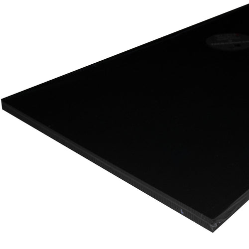 KingStarboard TACO Metals Marine Lumber, 27”W x 12”L x 1/2” Thk, Black