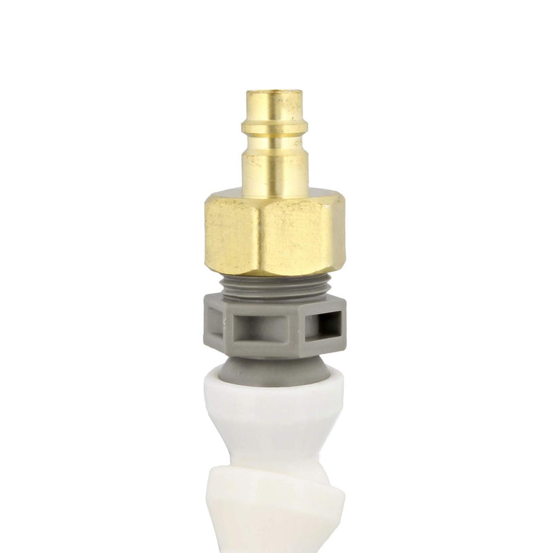 Empire Faucets 14" Flexible Spout for Quick Disconnect Valves - CRD-Flex-SPT-W White