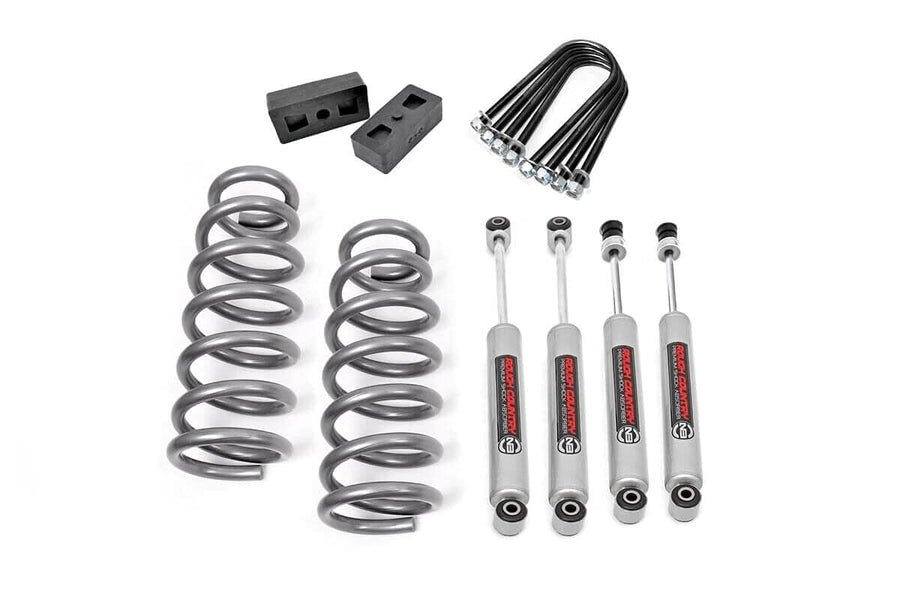 3" Rough Country Suspension Lift Kit for 2002-2005 Ram 1500 2WD - 36630