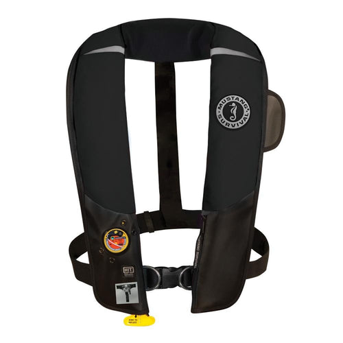 HIT Mustang Inflatable Automatic PFD w/Harness - Black