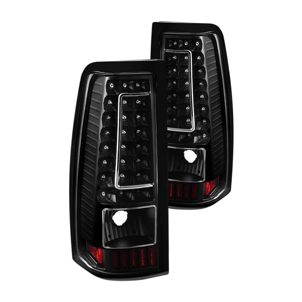 Tail Light Xtune ALT-ON-CS99-G2-LED-BK (Chevy Silverado 1500/2500/3500 99-02 / GMC Sierra 1500/2500/3500 99-03 Version 2 LED s - Black)